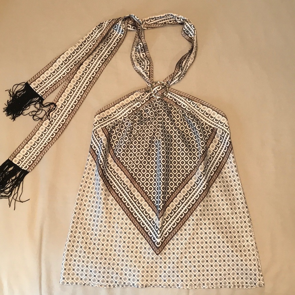 Flowy halter top